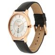 Titan Lagan White Dial Analog Day/Date Leather Strap Watch for Men - image number 2