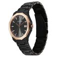 Titan Regalia Dodecagon Quartz Analog with Date Grey Dial Black Stainless Steel Strap Watch For Men - image number 2
