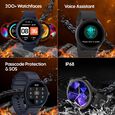 Fastrack Reflex Invoke Smartwatch Black: BT Calling, Advanced Chipset, Breathing Rate, IP68 - image number 7
