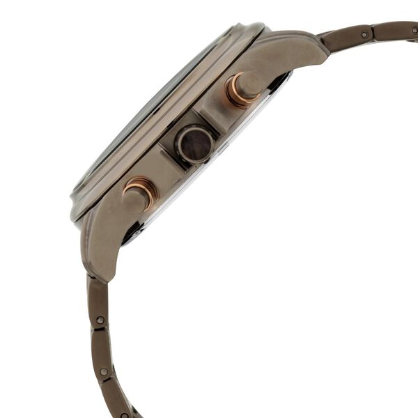 Titan Grandmaster Brown Dial Chronograph Stainless Steel Strap watch for Men - image number 4