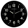 Titan Classic Wall Clock Quartz Analog Black Dial Silent Sweep - 32 CM x 32 CM (Medium) - image number 2