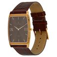 Titan Quartz Analog Brown Dial Leather Strap Watch for Men - image number 1