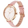 Poze by Sonata Quartz Analog Pink Dial PU Leather Strap Watch for Women - image number 2