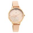 Fastrack Uptown Retreat Quartz Analog Rose Gold Dial Leather Strap Watch for Girls - image number 1
