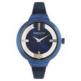 Kenneth Cole Quartz Analog Blue Dial Leather Strap Watch for Women - image number 0