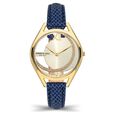 Kenneth Cole Quartz Analog Golden Dial Leather Strap Watch for Women - image number 0