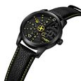 Police Quartz Analog Black dial Leather Strap Watch for Men - image number 1