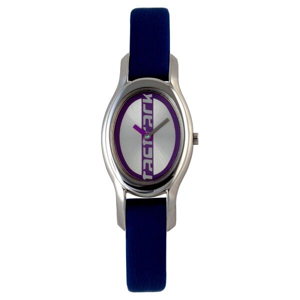 Fastrack Quartz Analog Silver Dial Leather Strap Watch for Girls - image number 0
