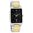 Titan Rectangle Black Dial Analog with Date Stainless Steel Strap watch for Men - image number 1
