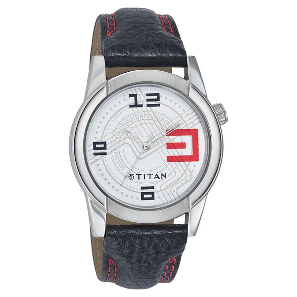 Titan Quartz Analog White Dial Watch for Men - image number 0