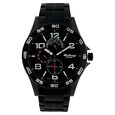 Titan Quartz Analog with Day and Date Black Dial Stainless Steel Strap Watch for Men - image number 0
