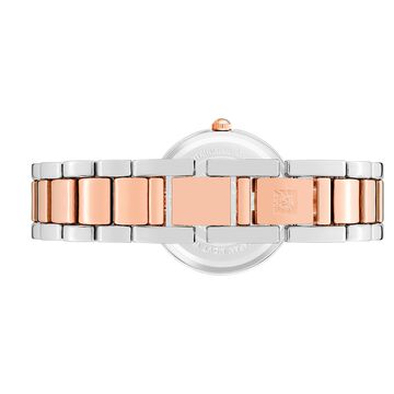Anne Klein Quartz Analog Brown Dial Metal Strap Watch for Women