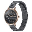 Sonata Poze Quartz Analog Black Dial Black Color Stainless Steel Strap Watch For Women - image number 3