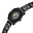 Sonata Unveil Quartz Multifunction Black Dial Stainless Steel Strap Watch for Women - image number 2