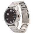 Fastrack Quartz Analog with Day and Date Black Dial Stainless Steel Strap Watch for Guys - image number 2