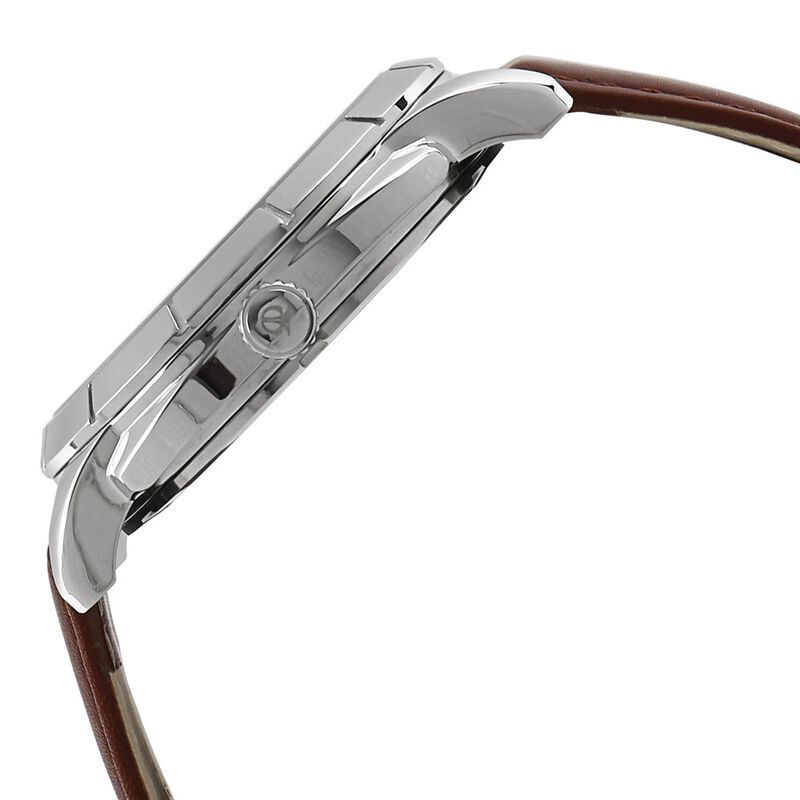 Titan Smartsteel White Dial Quartz Multifunction Leather Strap Watch for Men - image number 2