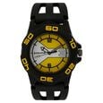 SF Quartz Analog Black Dial Plastic Strap Watch for Men