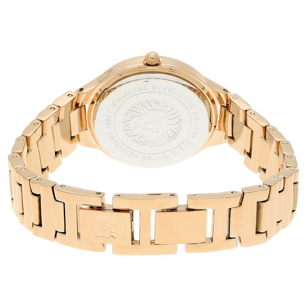 Anne Klein Quartz Analog Brown Dial Metal Strap Watch for Women - image number 3