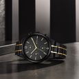 Titan Black and Gold Anthracite Dial Analog Stainless Steel Strap watch for Men - image number 0