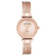 Anne Klein Quartz Analog Rose Gold Dial Metal Strap Watch for Women - image number 0
