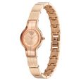 Titan Raga Glimmers Quartz Analog Brown Dial Rose Gold Metal Strap Watch For Women - image number 2