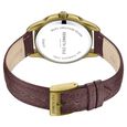 Kenneth Cole Quartz Multifunction Brown dial Leather Strap Watch for Men - image number 4