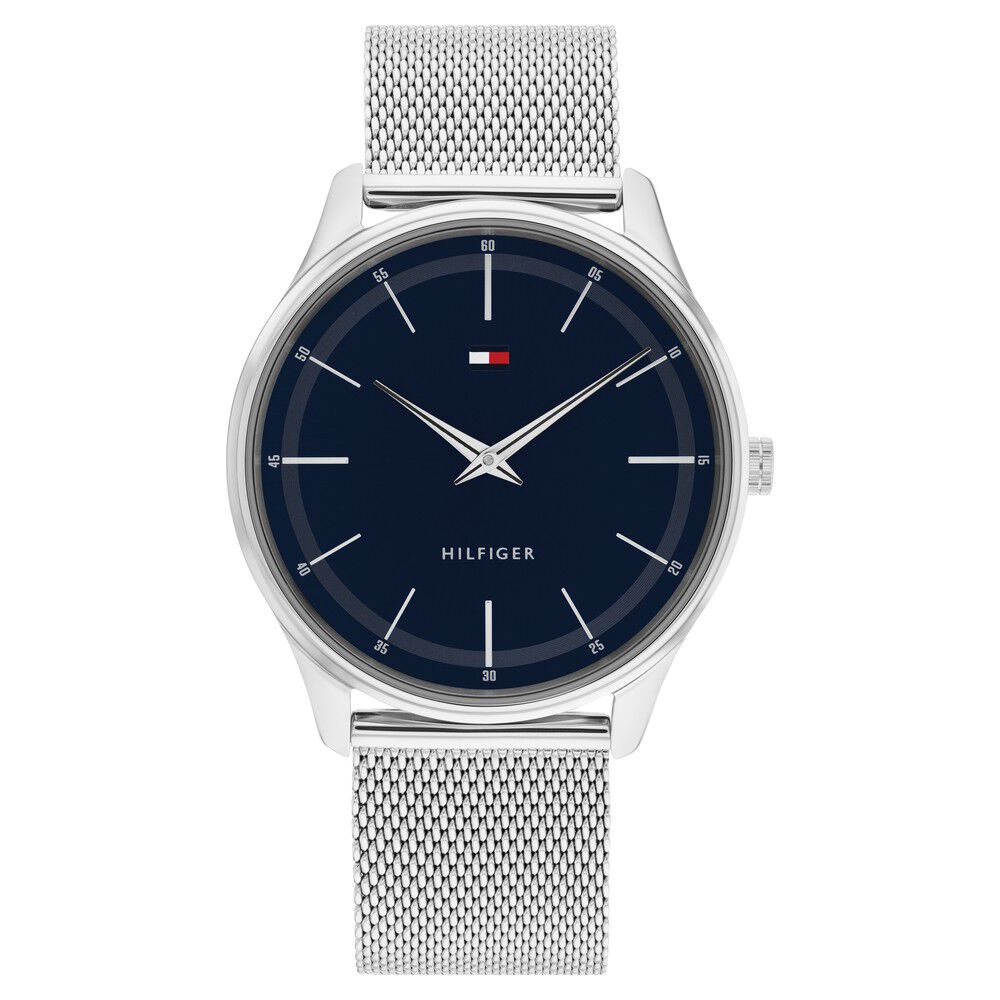 Tommy hilfiger navy blue new arrivals analog watch