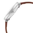 Titan Women's Svelte White: Multi-Function Watch Leather Strap - image number 3