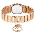 Titan Raga Glimmers Quartz Analog Rose Gold Dial Rose Gold Metal Strap Watch For Women - image number 5