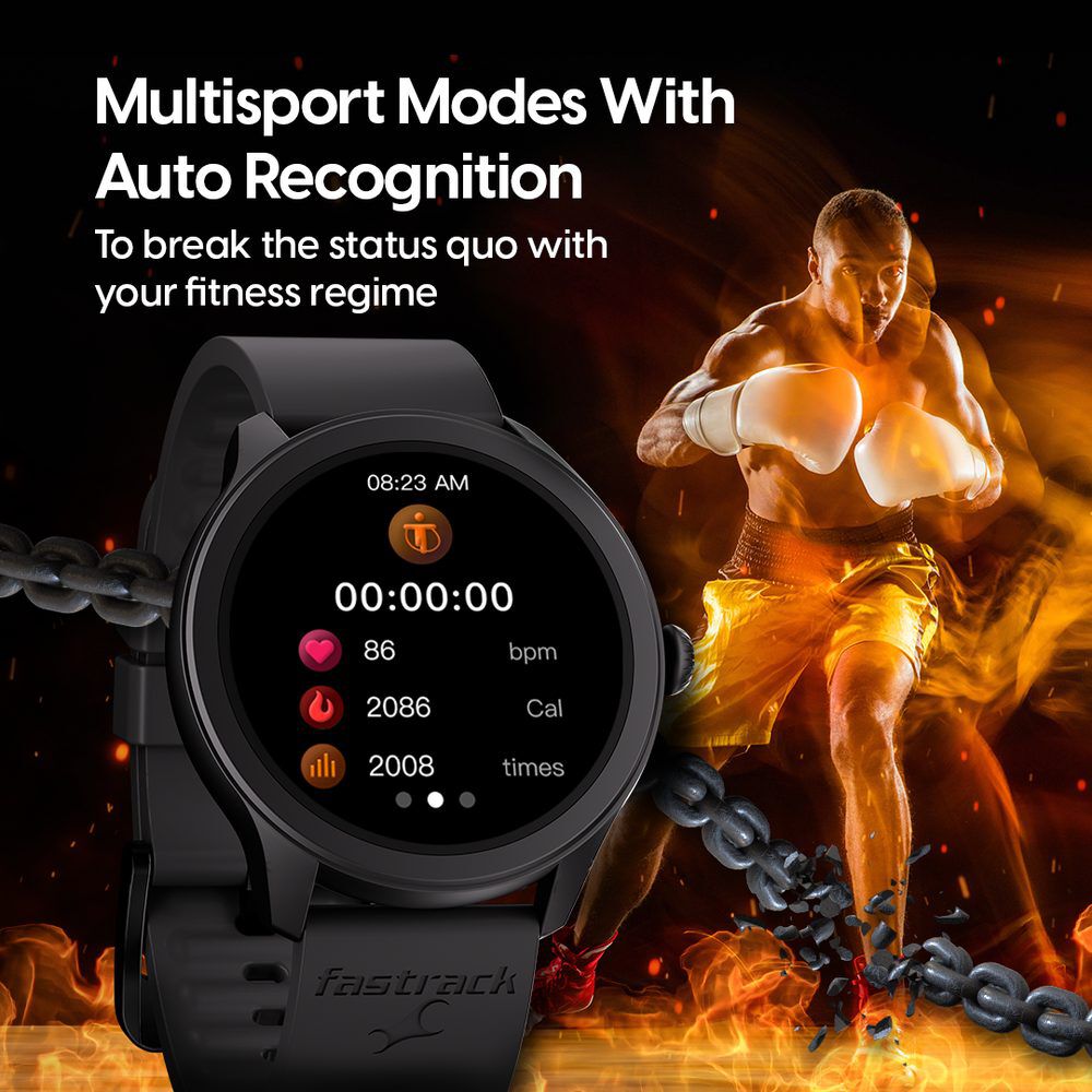 Fastrack bluetooth smart watch store