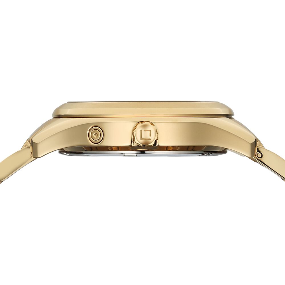 Buy Online Xylys Swiss Quartz Green Dial Golden Stainless Steel