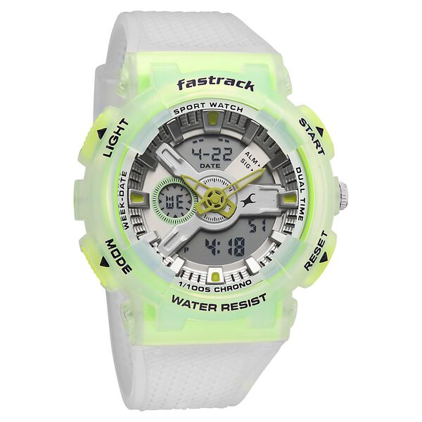Fastrack Streetstyle Ana Digi watch with Transparant look for Guys - image number 1