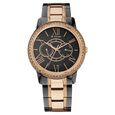 Titan Royale Quartz Multifunction Marble Dial Stainless Steel Strap Watch for Men