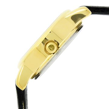 Sonata Quartz Analog Black Dial Leather Strap Watch for Women