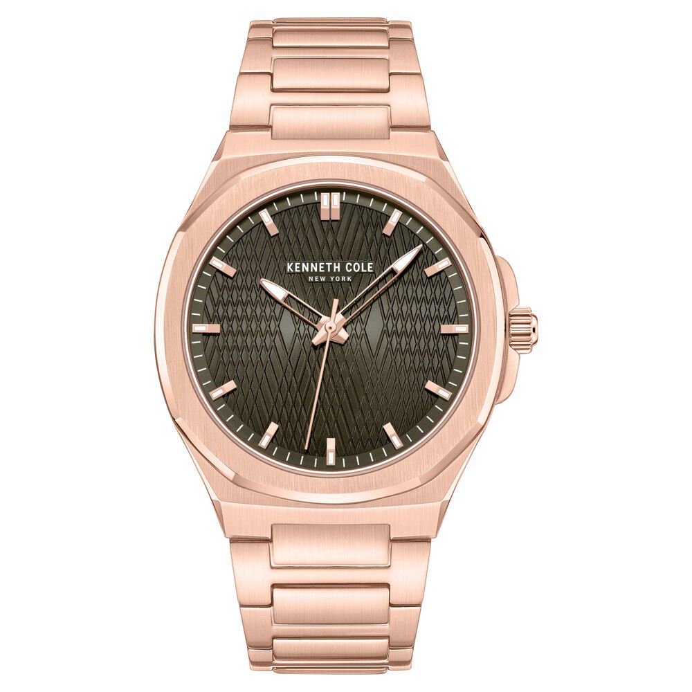 Buy Online Kenneth Cole Quartz Analog Grey Dial Stainless Steel Strap Watch For Men kcwgg0047004mn p Titan