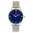 Titan Quartz Analog Rose Gold Dial Stainless Steel Strap Watch for Women