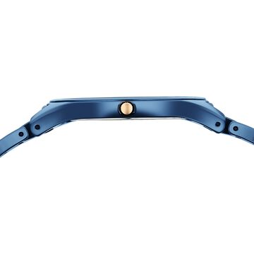 Titan Edge Ceramic Quartz in Atlantic Blue Dial Watch for Women