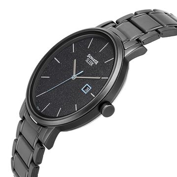 Sonata Quartz Analog with Date Stainless Steel Strap Watch for Men