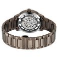 Titan See-Through Skeletal Automatic Analog with Black Dial Copper Brown Stainless Steel Strap Watch for Men - image number 6