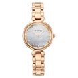 Titan Workday Edit Quartz Analog Mother Of Pearl Dial Rose Gold Stainless Steel Strap Watch For Women - image number 0