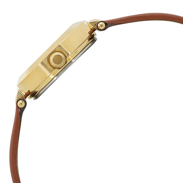 Titan Quartz Analog Brown Dial Leather Strap Watch for Women - image number 2