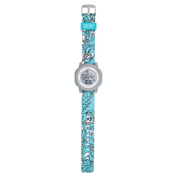Zoop Tom & Jerry Digital Watch with Green Case and Green Multi Color Strap for Boys Girls Kids, from House of Titan - image number 6