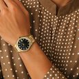 Titan Regalia Dodecagon Quartz Analog with Date Black Dial Golden Stainless Steel Strap Watch For Men - image number 7
