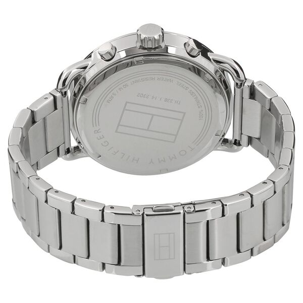 Tommy Hilfiger Quartz Multifunction Black Dial Stainless Steel Strap Watch for Men - image number 3