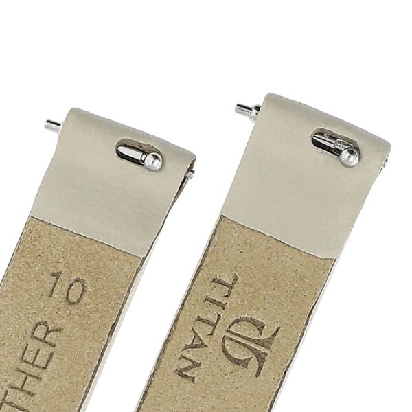 10 mm Pink Genuine Leather Strap for Women - image number 4