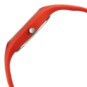 Zoop By Titan Pop Integrated Quartz Analog Red Dial Silicone Strap Watch for Kids