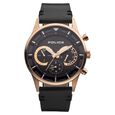 Police Quartz Multifunction Black Dial Leather Strap Watch for Men - image number 0