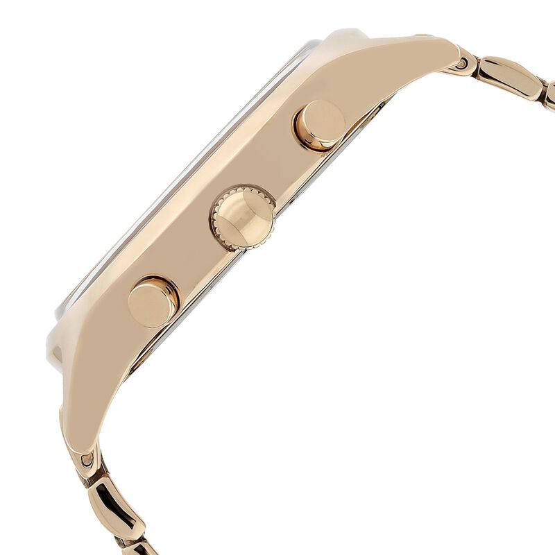 Tommy Hilfiger Quartz Multifunction Rose Gold Dial Metal Strap Watch for Women - image number 3