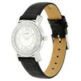 Xylys Swiss Analog Black Leather Strap and Mother of Pearl Dial Watch For Women - image number 1