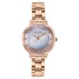 Sonata Jashn Quartz Analog Pink Mother Of Pearl Dial Rose Gold Metal Strap Watch For Women - image number 0
